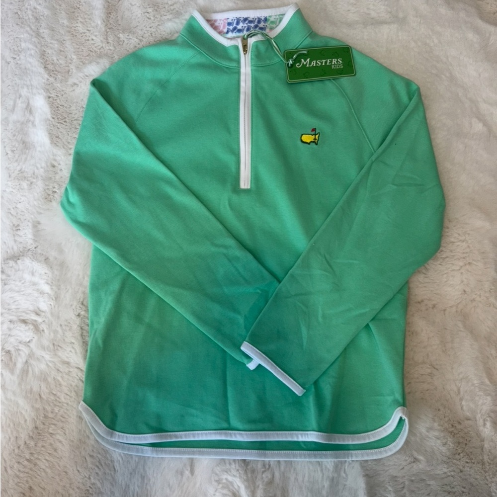 Green Masters Quarter-Zip Pullover
